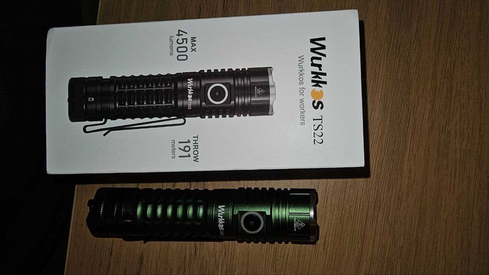 Latarka Wurkkos TS22 Uniwersalna – 4500lm wurkos wurrkos  wurkoss