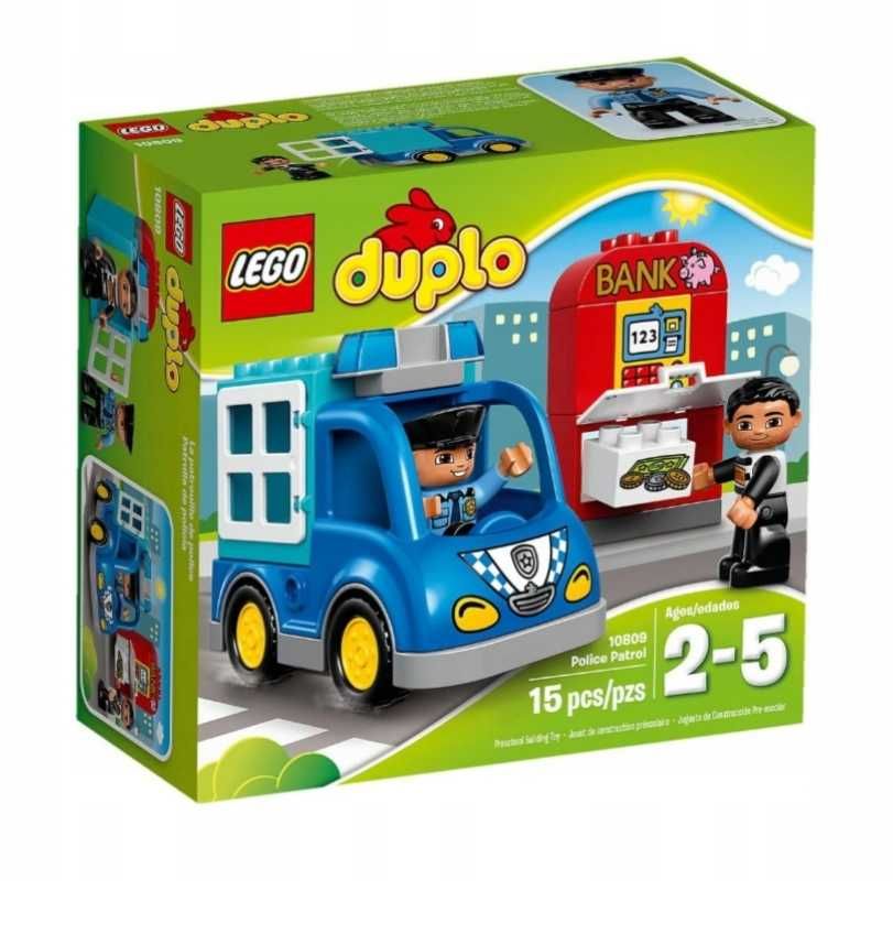 Lego Duplo zestaw Patrol Policyjny 10809