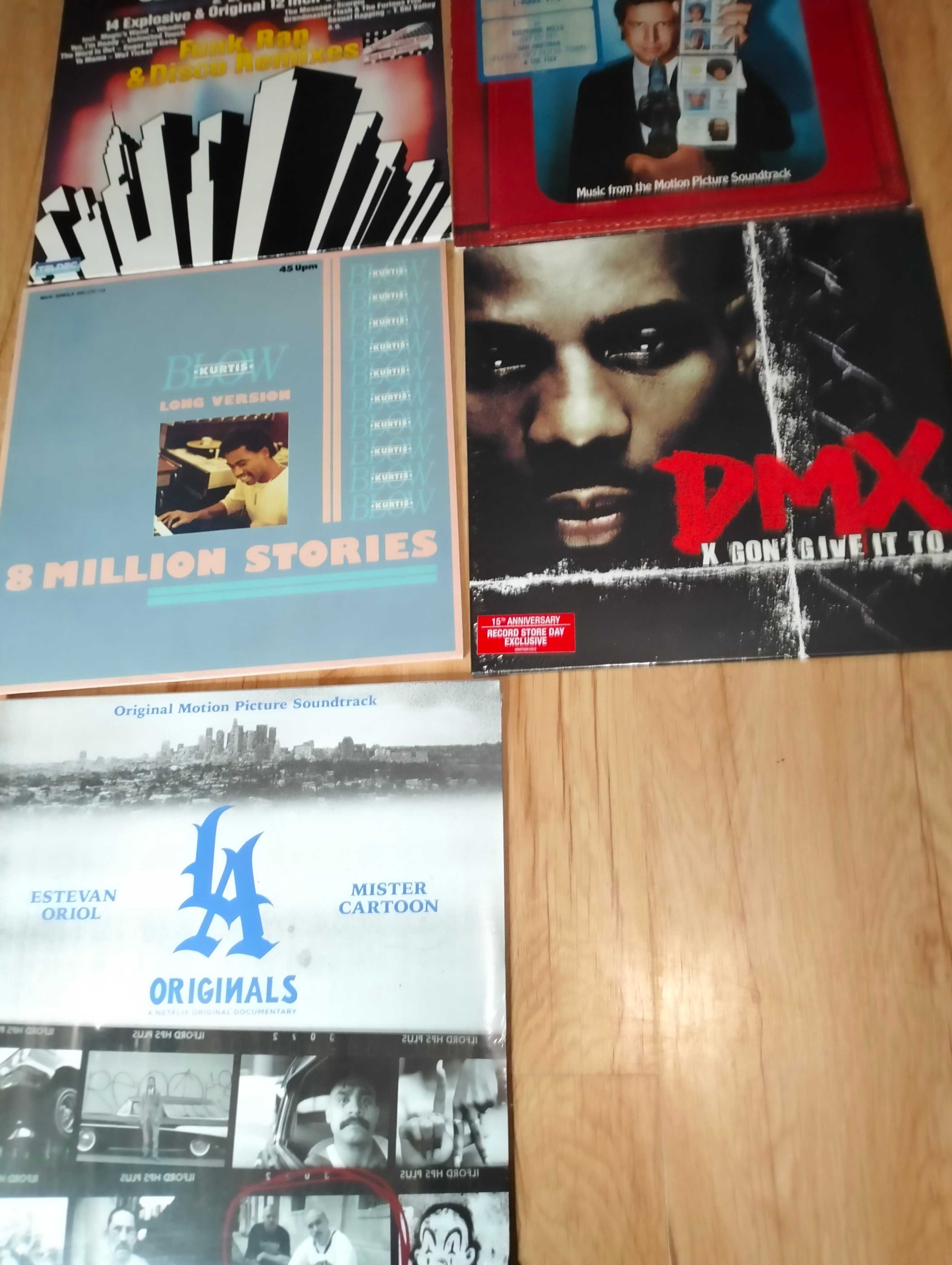 Mega Zestaw DMX Cypress Hill Gangstarr Mobb Deep Public Enemy Winyle