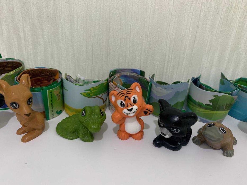 Серия животные киндер сюрприз