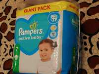 Підгузки Pampers Active baby 7 52шт