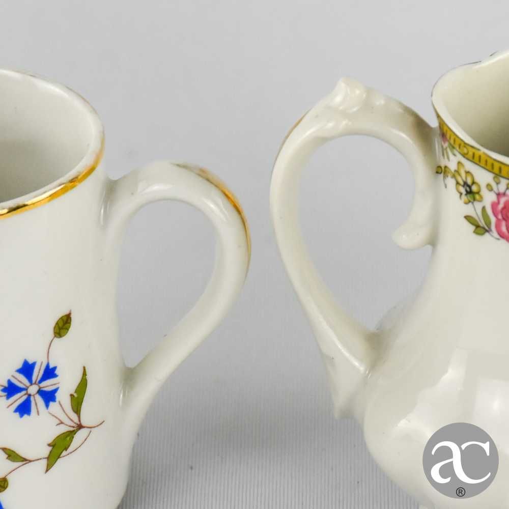 Conjunto de 2 leiteiras em porcelana Francesa Limoges