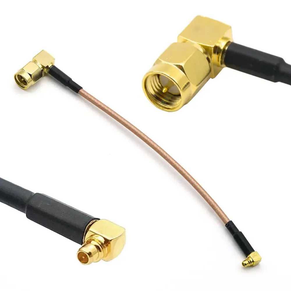 Продам Антенний перехідник SMA Male кутовий 90° = > MMCX Male кутовий