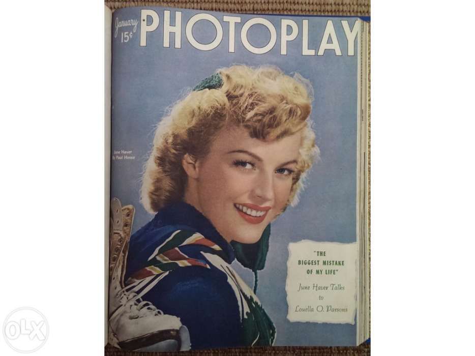 Photoplay Magazine (5 exemp.) encadernado