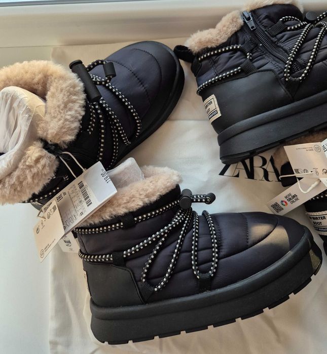 Черевики ботинки zara на дівчинку зара зимові