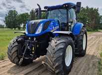 New Holland T7.245 Jak Nowy ! Model od 2019 AutoCommand AC LED Auto Command T7.270 225 210 T7 245 T 7  3732H Pneumatyka 55km/h AC Serwisowany WOM Przód Video Sprowadzony DE