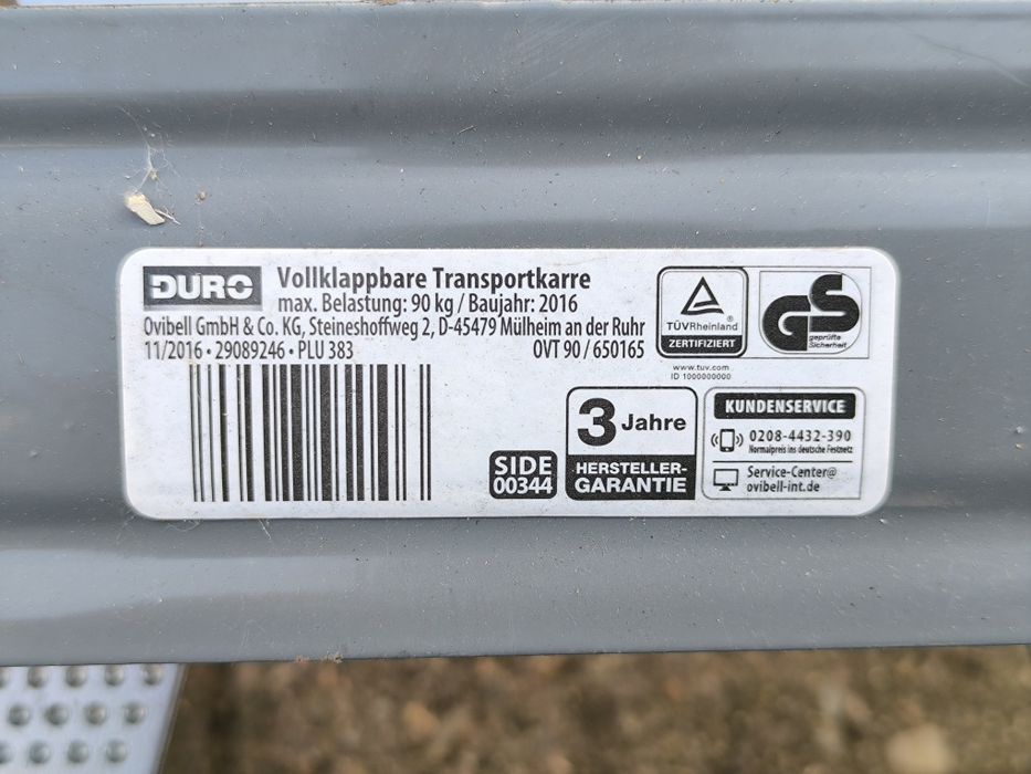 Wózek transportowy Duro