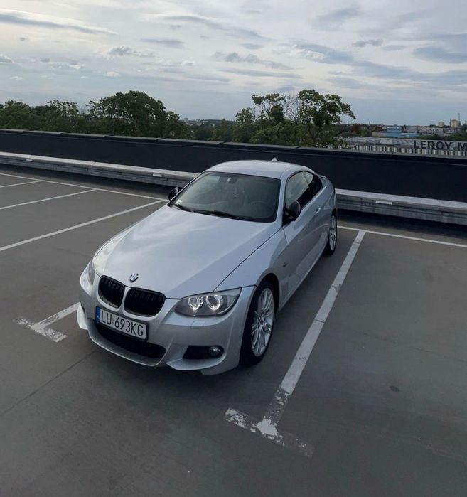 BMW Seria 3 BMW E92 325i 3.0 xdrive, m-pakiet, shadowline, Szwajcaria, zamiana f10