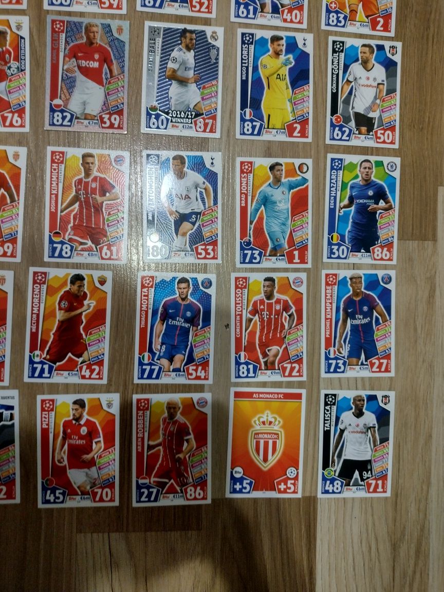 Karty piłkarskie Champions League 2017/18 Topps Match Attax