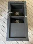Zlew Pyramis 105x50 Czarny kompletny