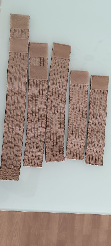 5 faixas elásticas tamanhos diferentes