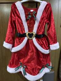 Суконка плятье плаття санта новорічне карнавальне