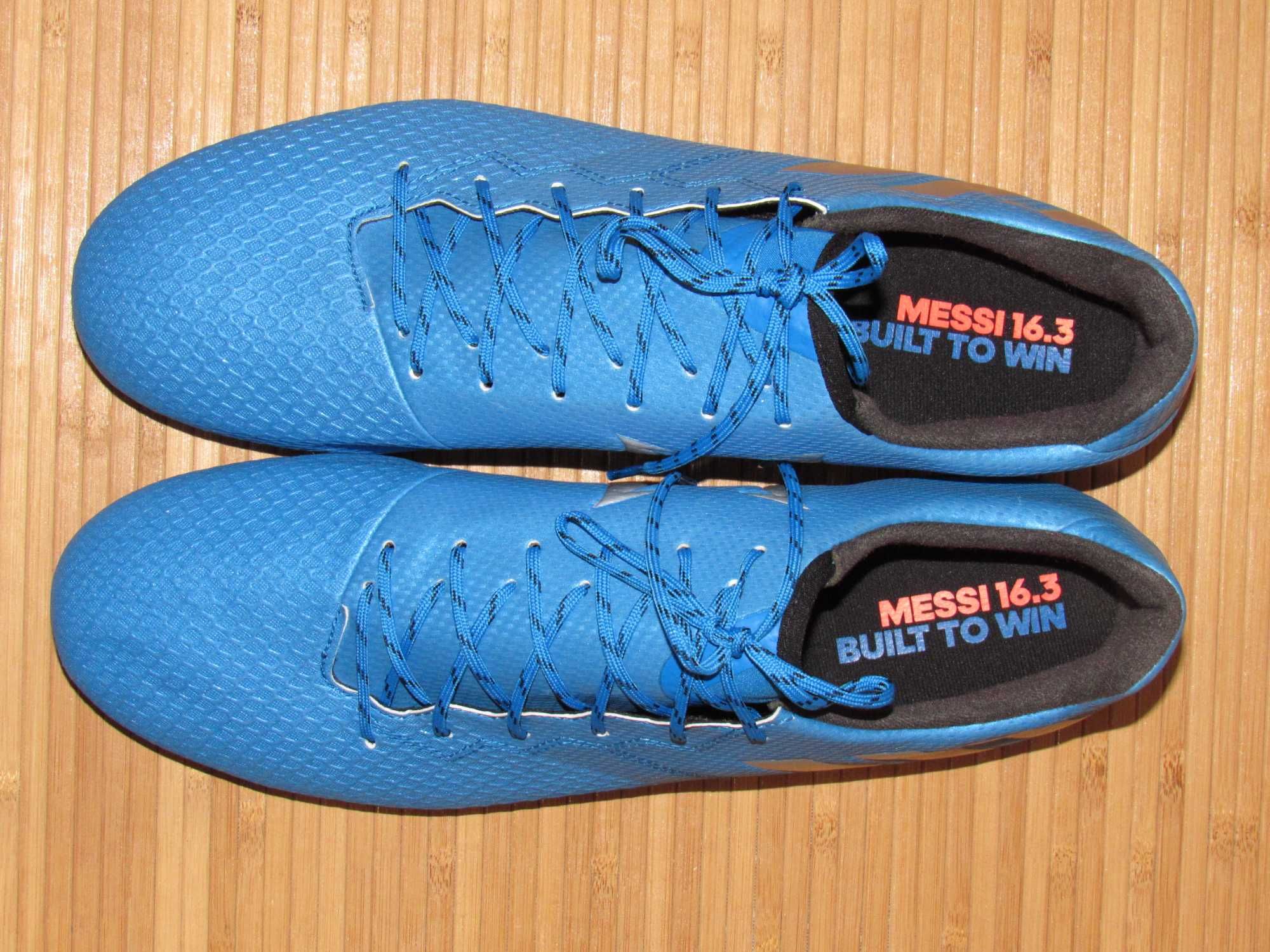 Бутсы Adidas MESSI 16.3 FG/AG; 46 - 47р; ст-ка 30см