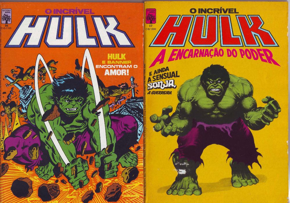 BD Marvel - H U L K - n.º 06 a 50