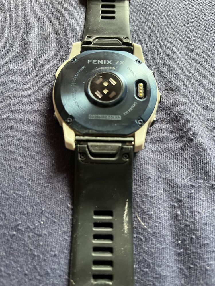 Sprzedam zegarek garmin fenix 7X sapphire solar gwarancja paski pudelk
