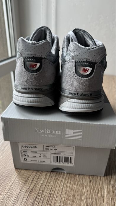 Кросівки жіночі New Balance 990v4 Made in USA, розмір 38