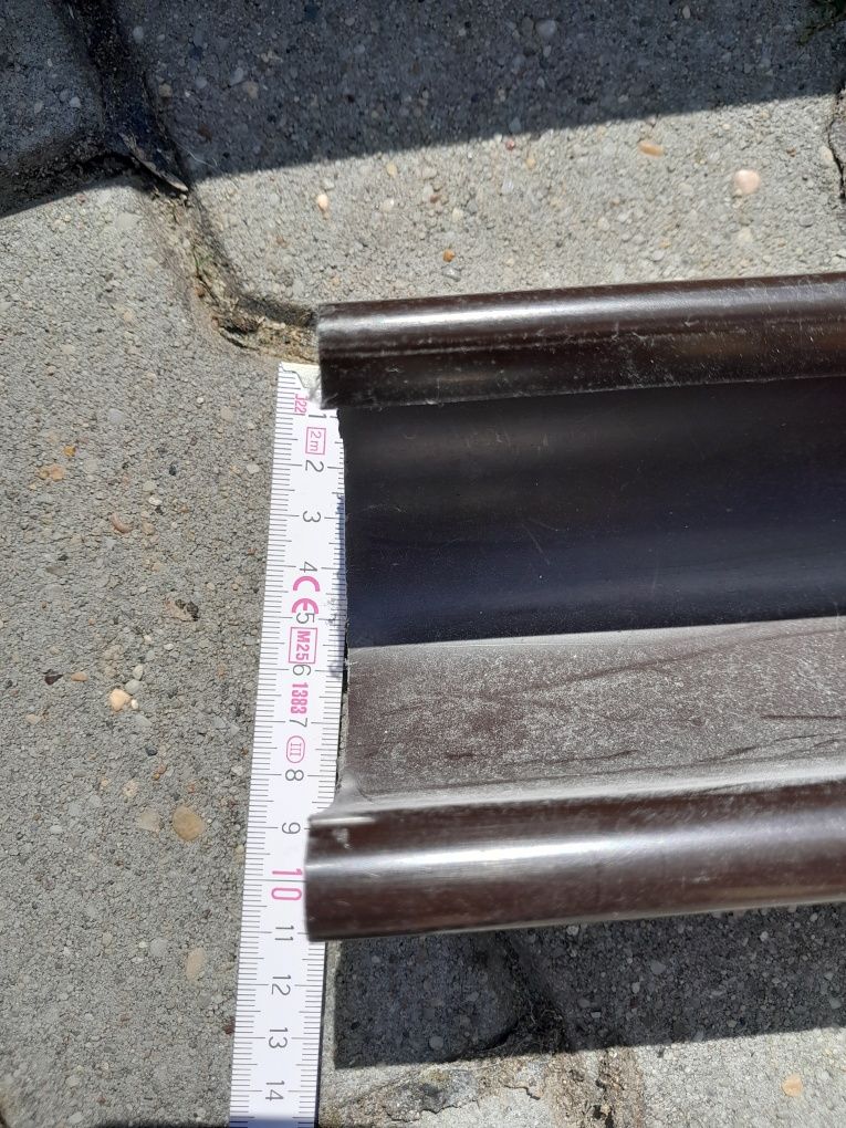 Rynny nowe złączki rura braz 125