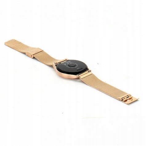 Zegarek Smartwatch dla Kobiety Ekskluzywny - Złoty  Prestiżowy OKAZJA