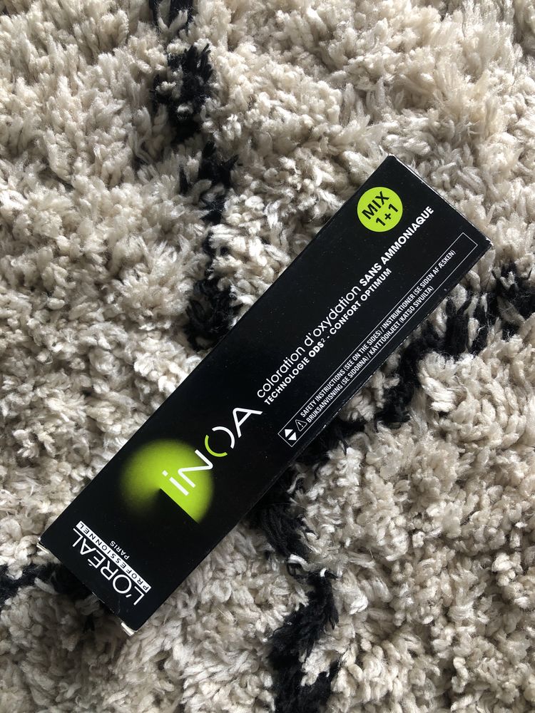 Farba do wlosow Loreal Inoa 5,5 60g - jasny brąz mahoniowy