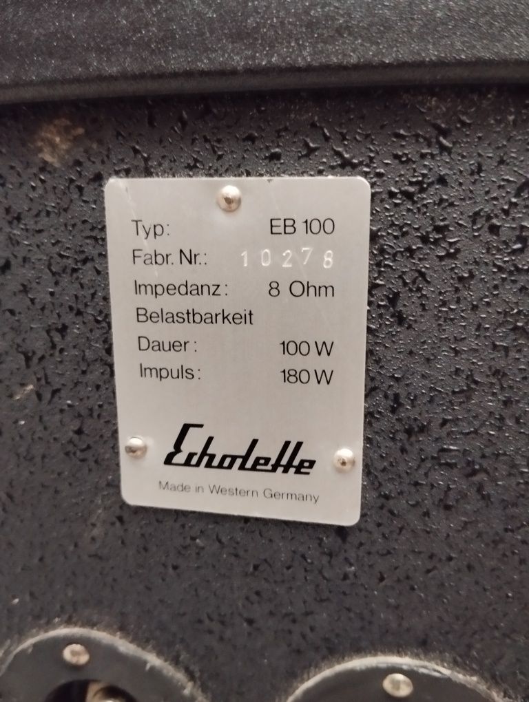 Kolumny  monitory studyjne Echolette EB 100