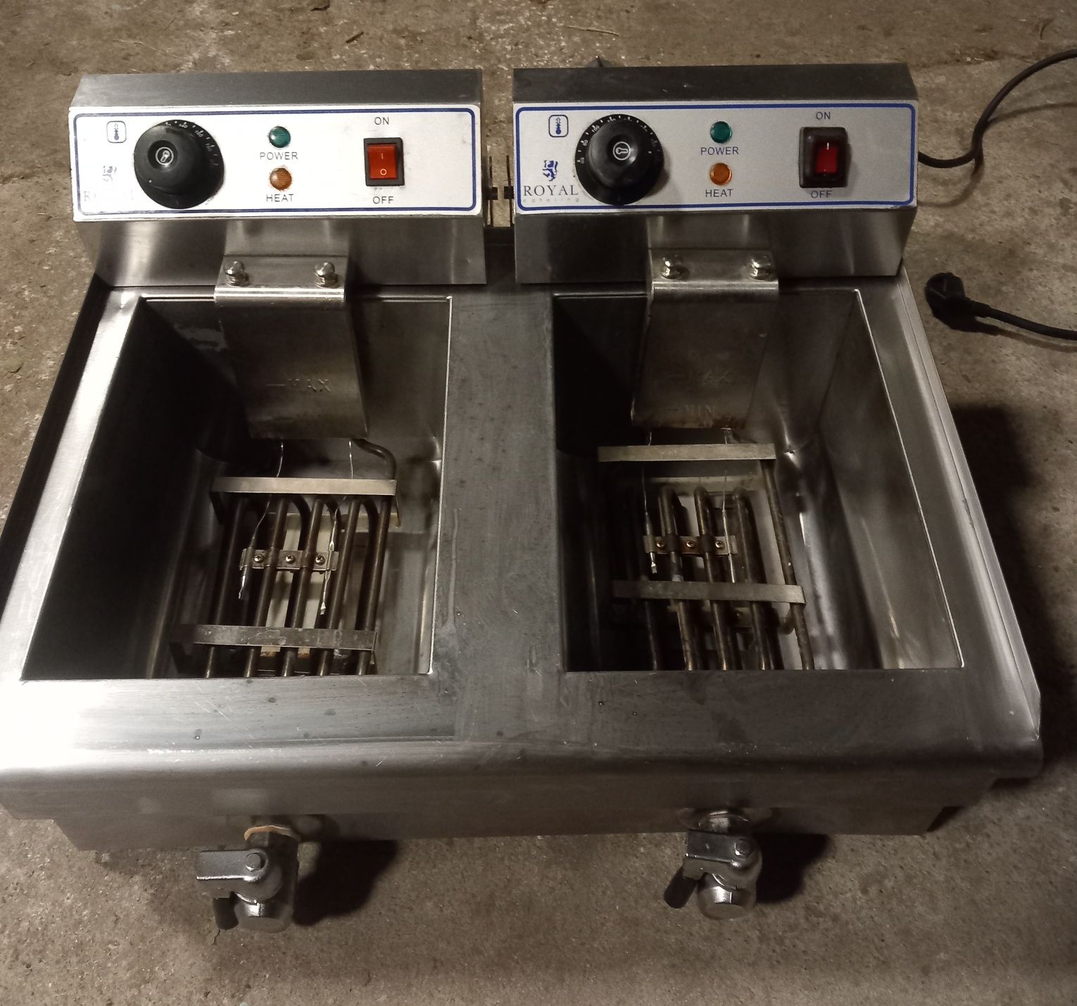Frytkownica Dwukomorowa 2x3200W