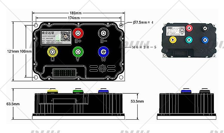 Електровелосипед  Eleek 3kW, 48 V, 50 А*год,