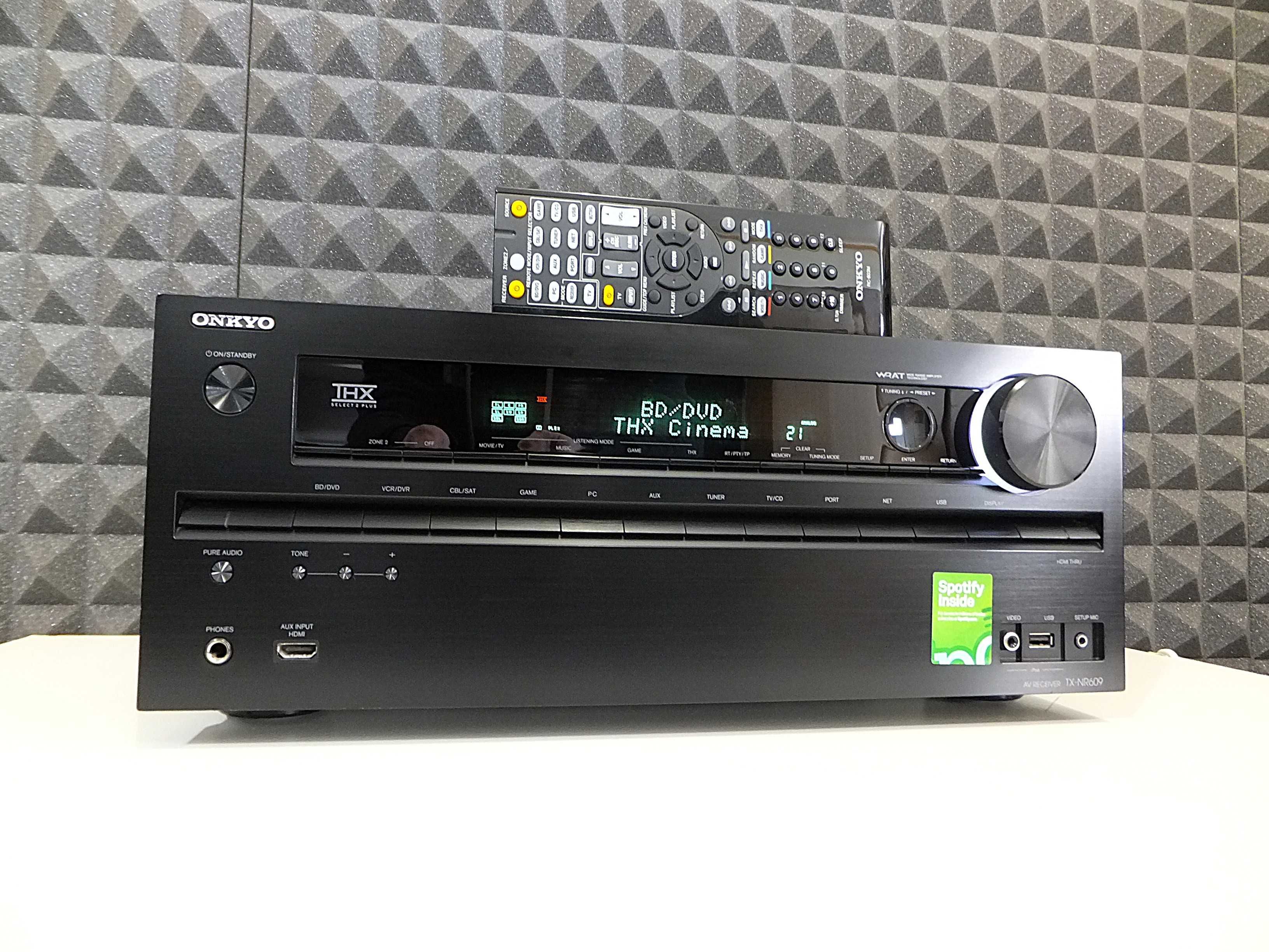 Amplituner 7.2 kina domowego ONKYO TX-NR609 / THX