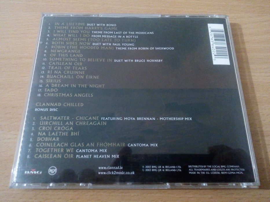 CLANNAD - In A Lifetime The Best of Clannad 2xCD
