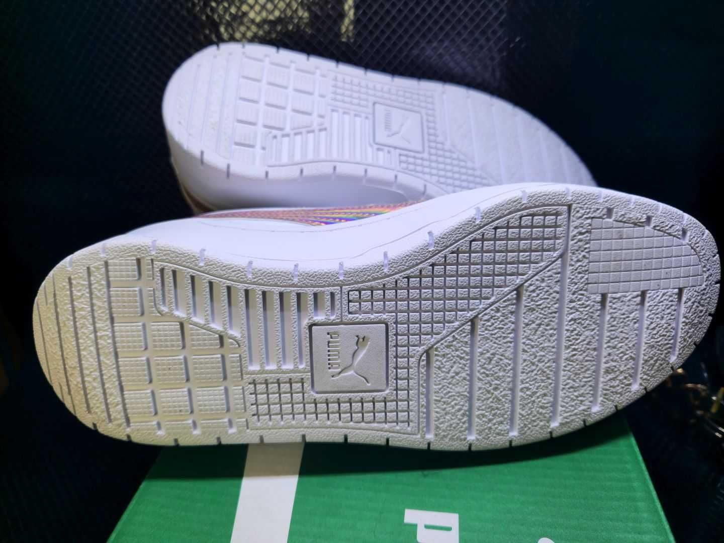 PUMA Sneakersy Cali Dream Iridescent Jr Białe r.37