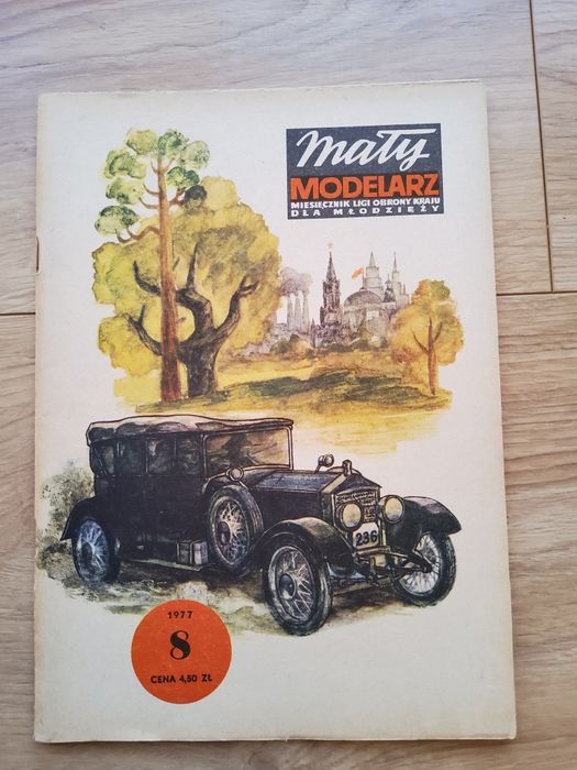 Mały Modelarz samochód Lenina 8/1977