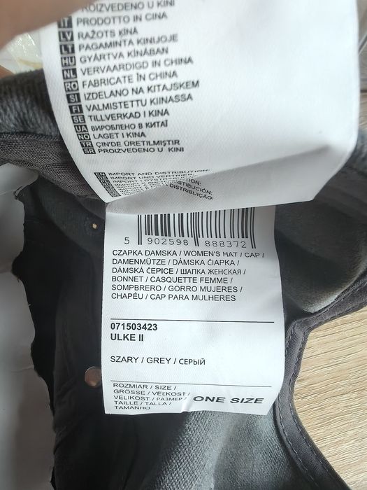 Diverse czapka damska z daszkiem/NOWA