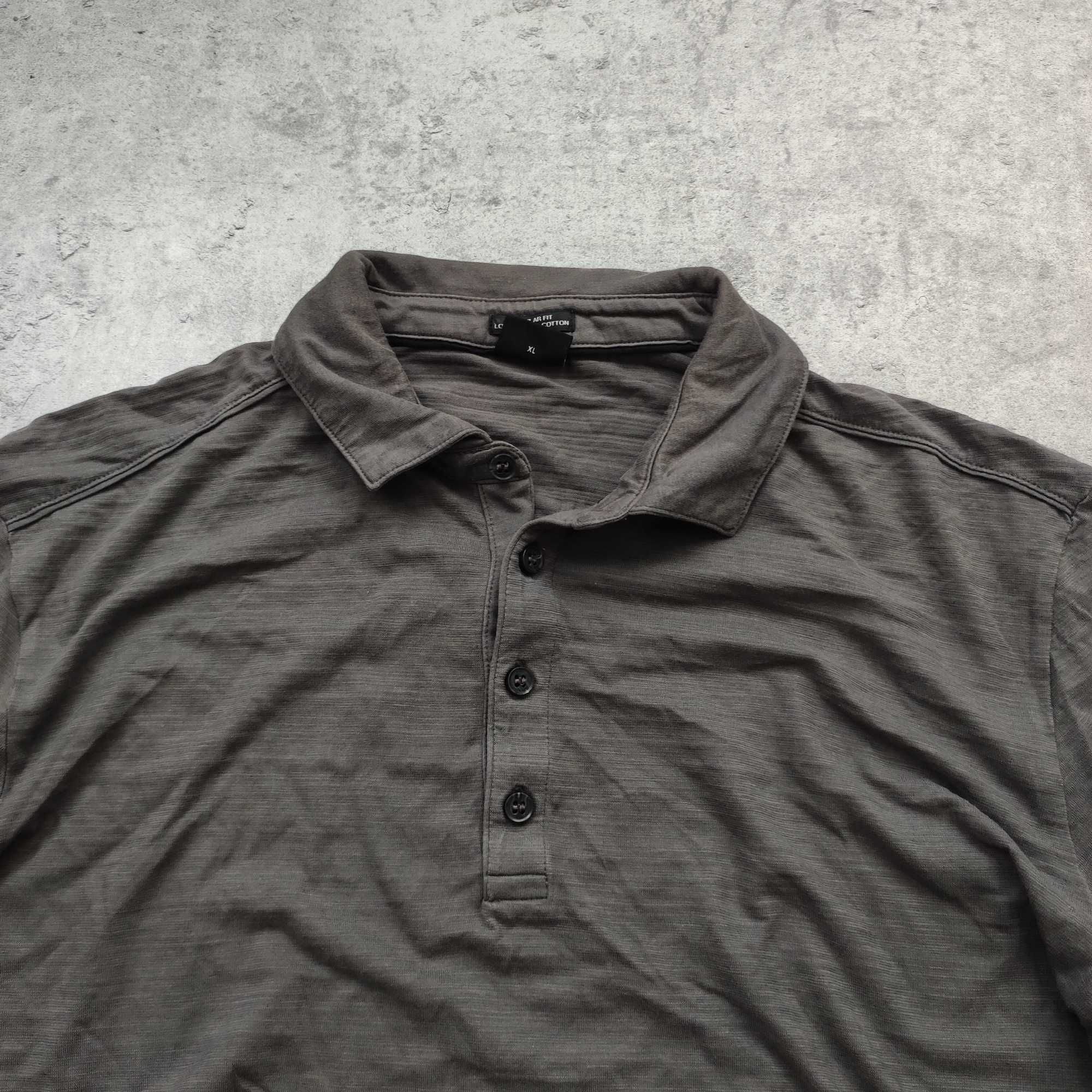 MĘSKA Koszulka PREMIUM Bawełna Hugo Boss Basic Elegancka Kołnierzyk