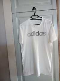 Adidas koszulka biała oryginalna M