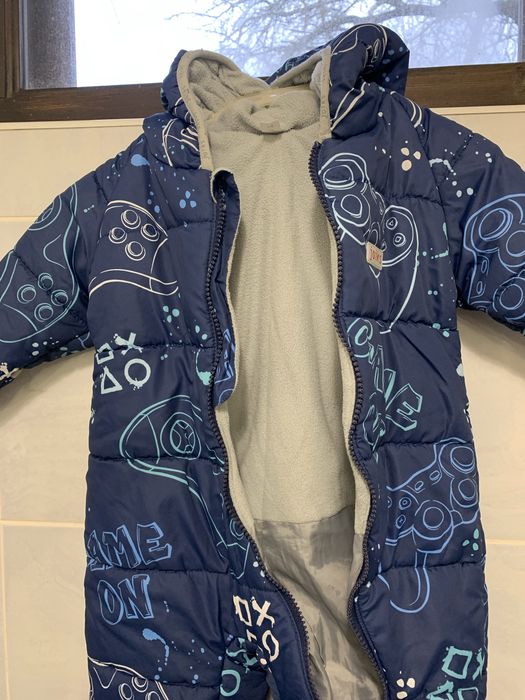 Зимовий дитячий комбінезон 74 розмір