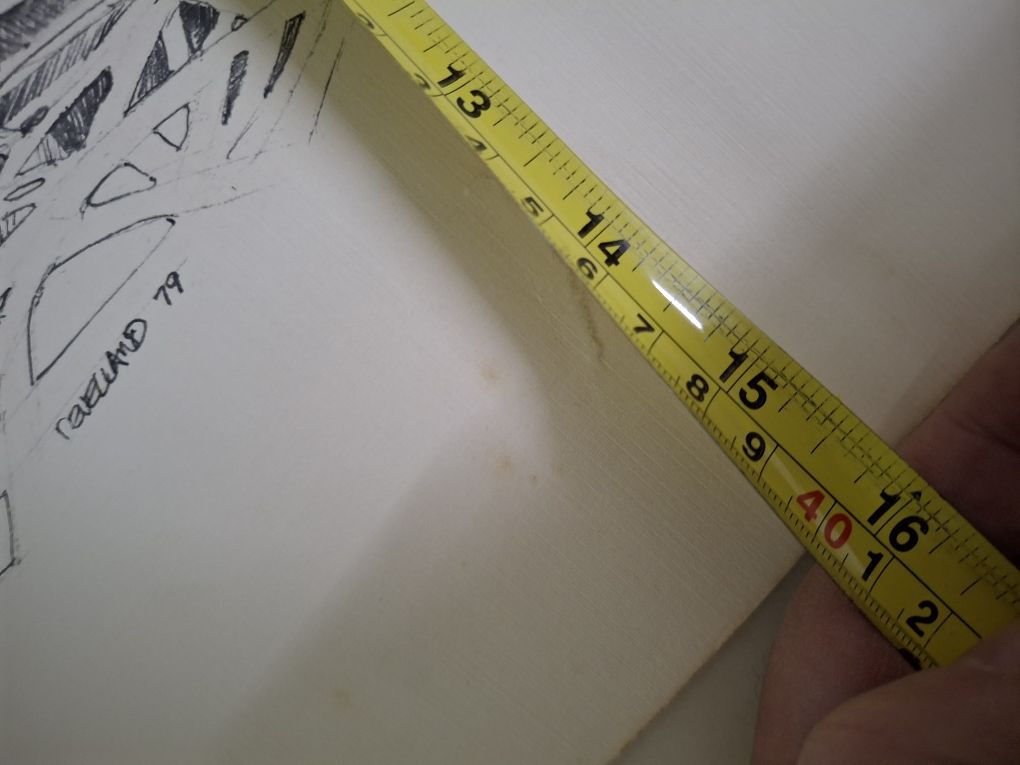 Grande Desenho antigo pintura