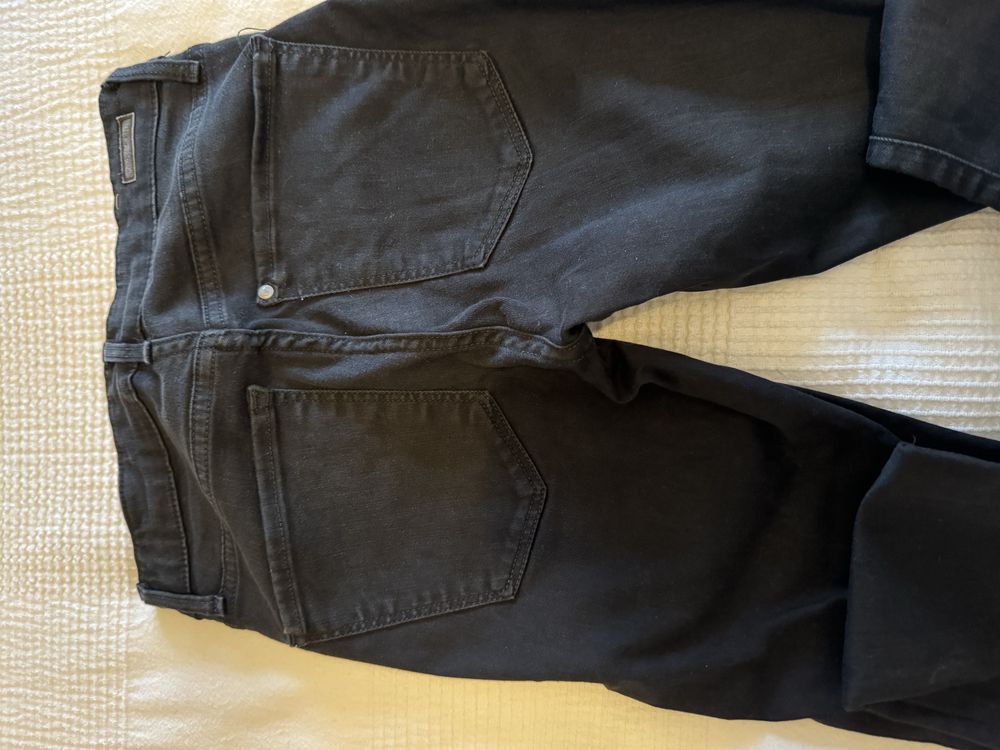 Calcas ganga preto com elastano