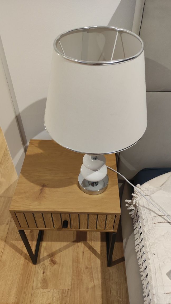 Lampa stołowa w stylu Glamour 2 sztuki