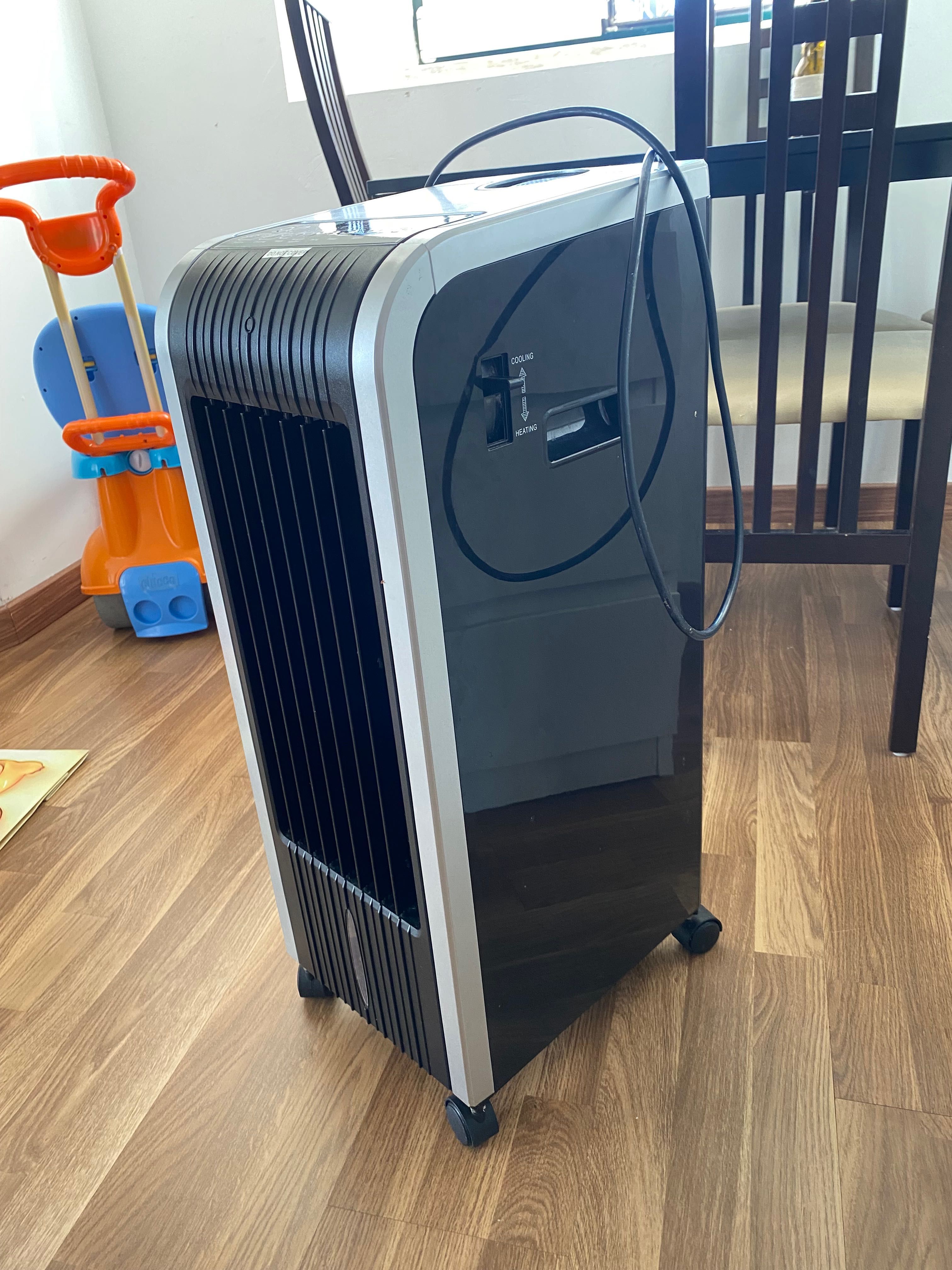 Refrigerador e aquecedor de ambiente