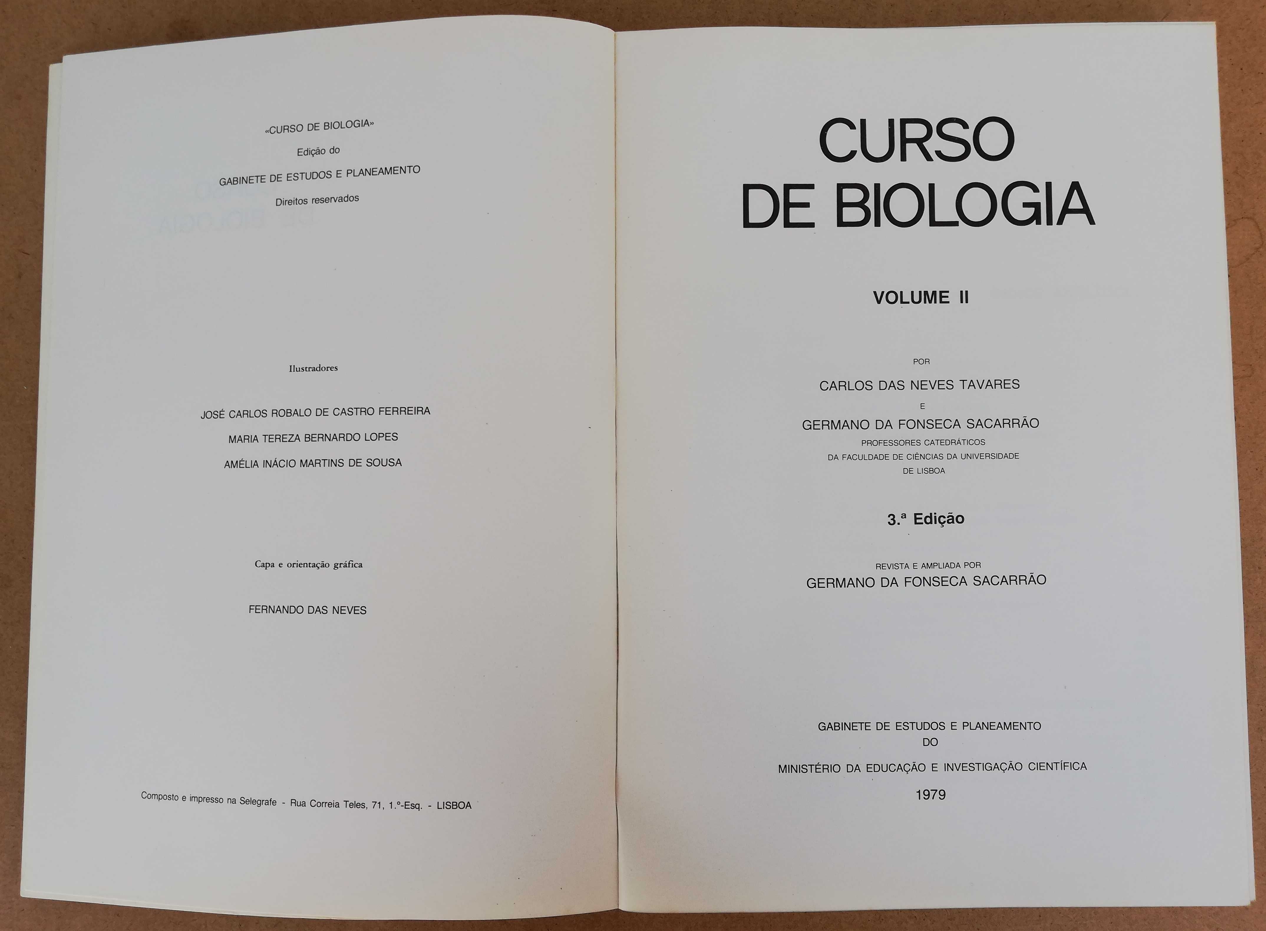 Curso de Biologia – Volume 2 – 1979