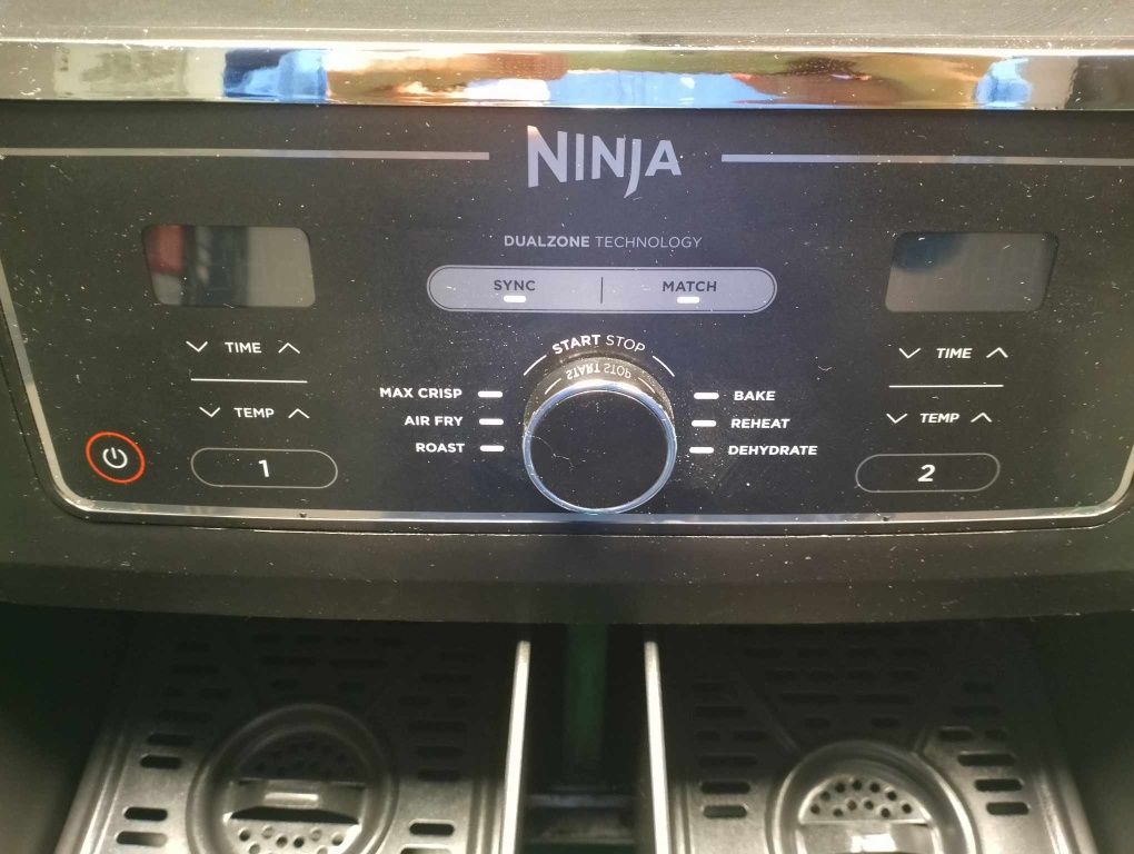 Ninja Frytkownica Foodi MAX [AF400EU] dwukomorowy, pojemność 9,5 l,