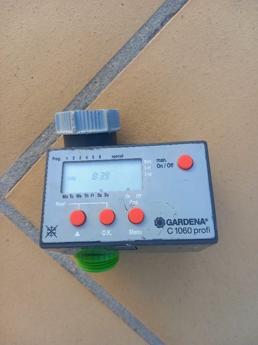 Gardena controlador rega