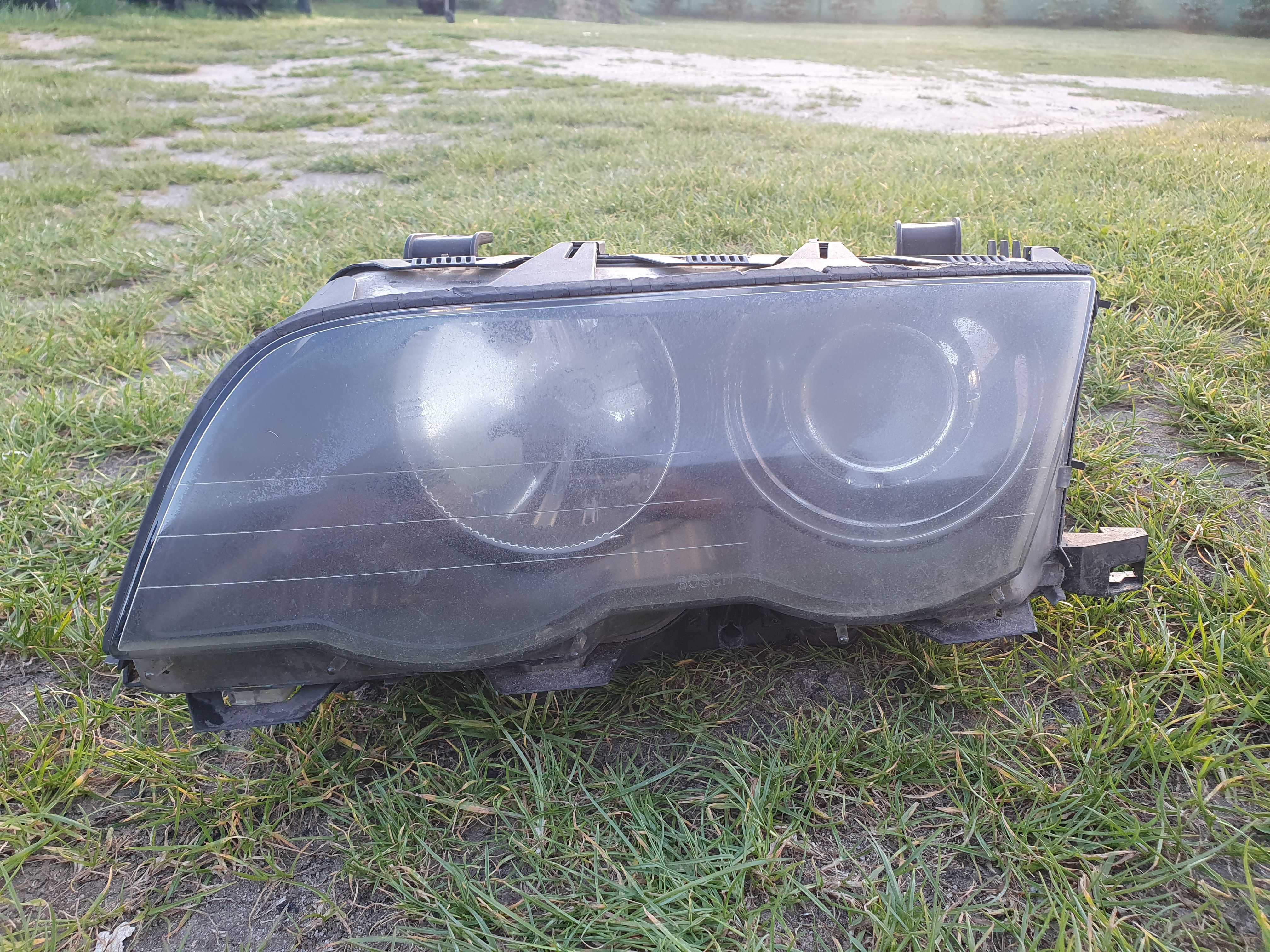 Lampy xenon  ze spryskiwaczami BMW e46 przedlift sedan/ touring