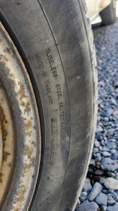 Шини Dunlop GrandTrek AT20 205 R16C 110/108R, всесезонні. + диски