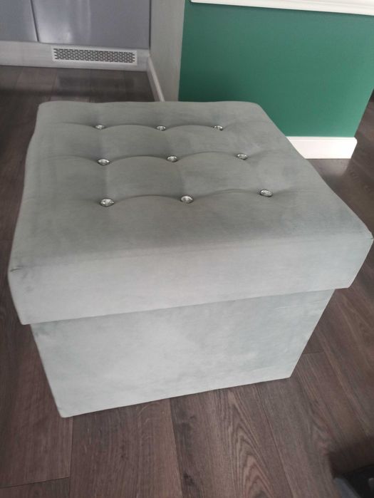 Pufa szara z kryształkami