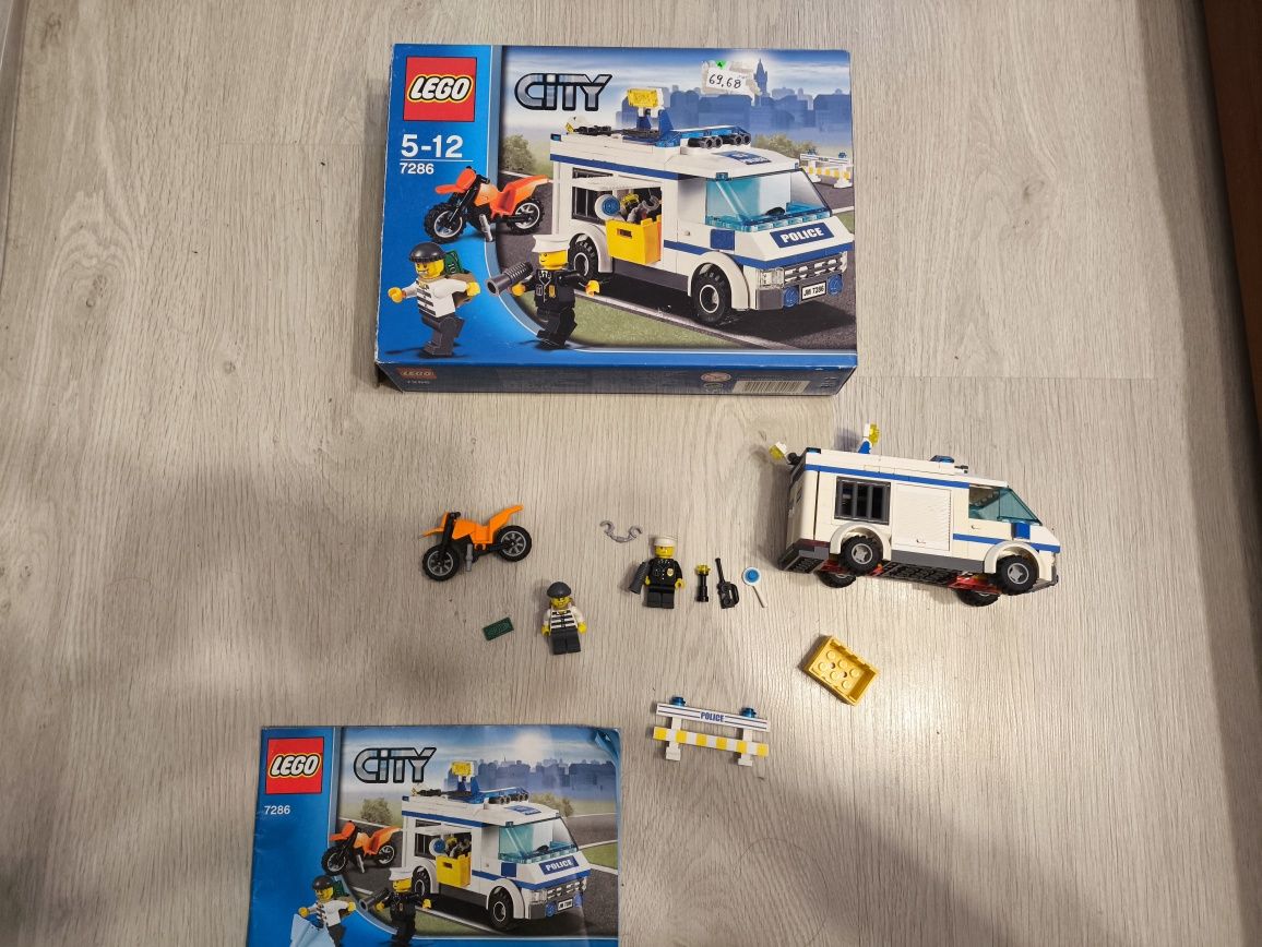 Lego City 7286 wóz policyjny