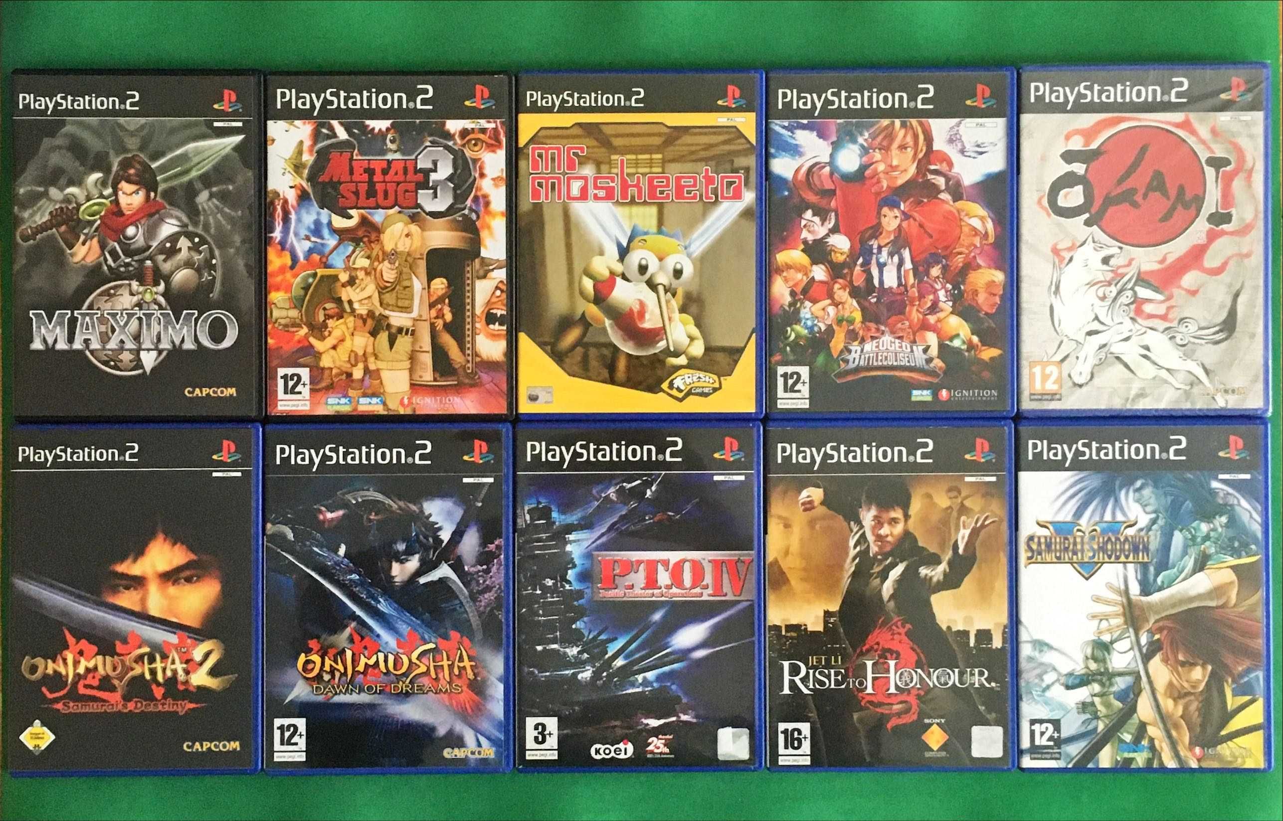 PLAYSTATION 2 PS2 Arc Devil Ghost Harvest King Taito TMNT DIVERSOS