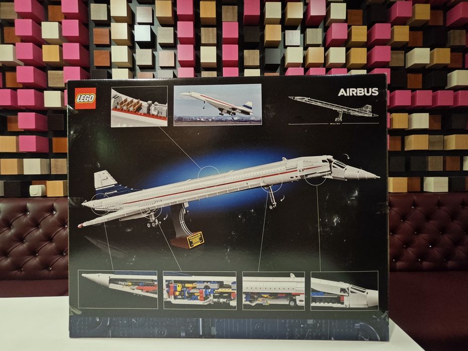 Конструктор LEGO ICONS 10318 Конкорд (2083 деталей)