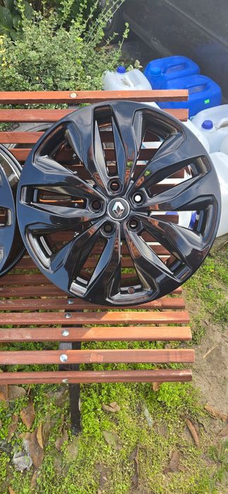 Felgi alu Megane Talisman czarne oryginał Renault 5x114.3 7.5J R18