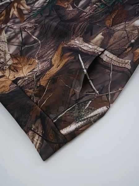 Camuflado floresta (Sweat-shirt nova com capuz e bolso frontal)