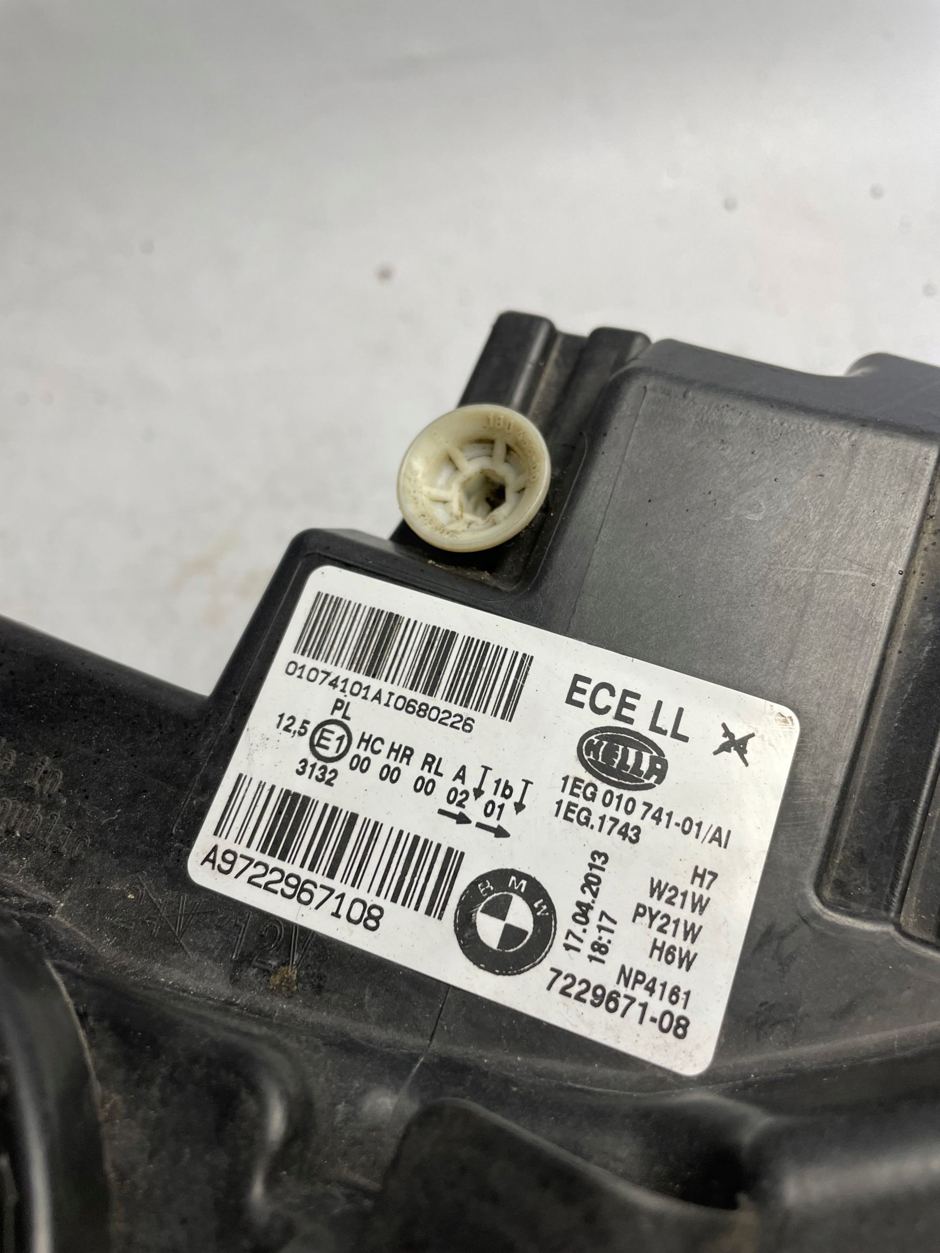 BMW 1 F20 F21 11- Lampa Przód Lewa Zwykła